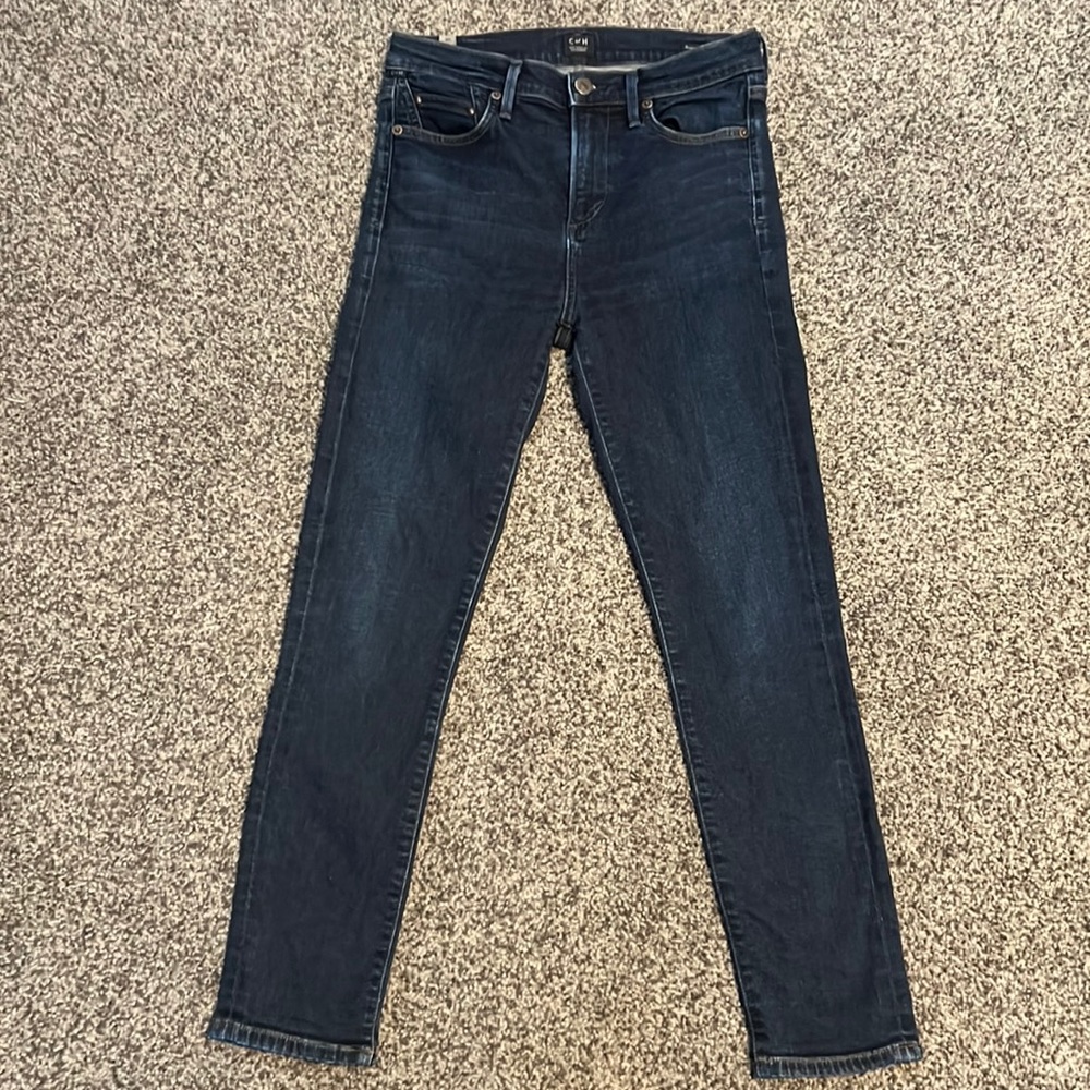 Citizens of Humanity Women's Rocket Crop High Rise Skinny Size 26 EUC